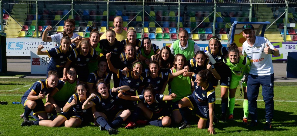 Primo storico successo in serie B per il Trento Calcio Femminile: le Aquilotte vincono 2-1 al Briamasco contro Sassari